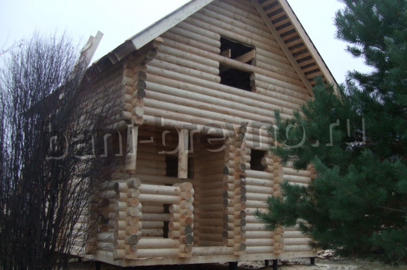 дом или баня из дерева москва - фото 14